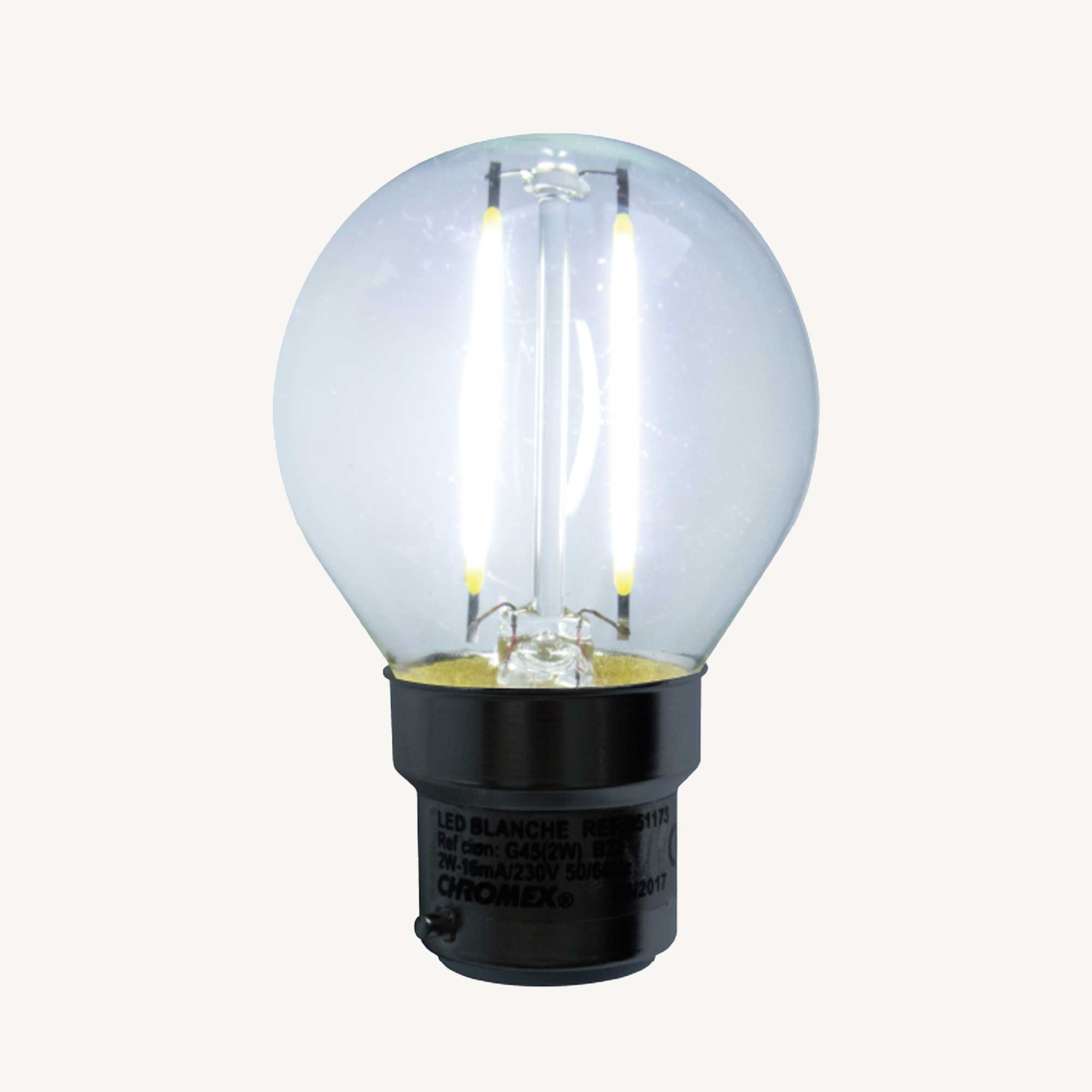 Lot de 20 ampoules Filament B22